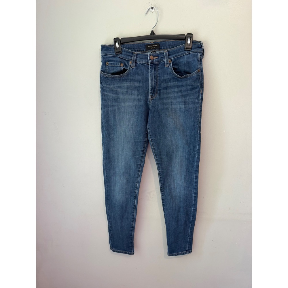 Banana Republic Skinny Fit Jeans Womens 29/8 Medium Wash Denim Blue 1975